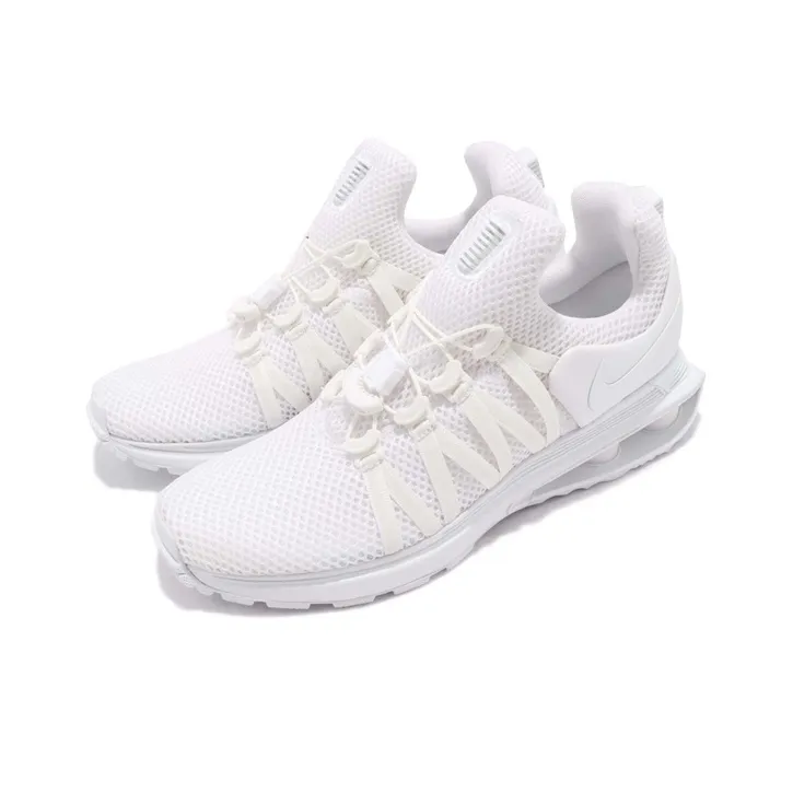 Nike Shox Gravity Triple White Women's-2