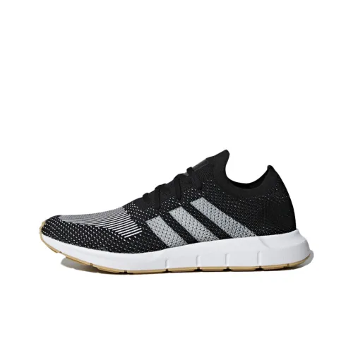 Adidas Originals Swift Run PK Running Shoes Men Low-Top Black/Grey/White