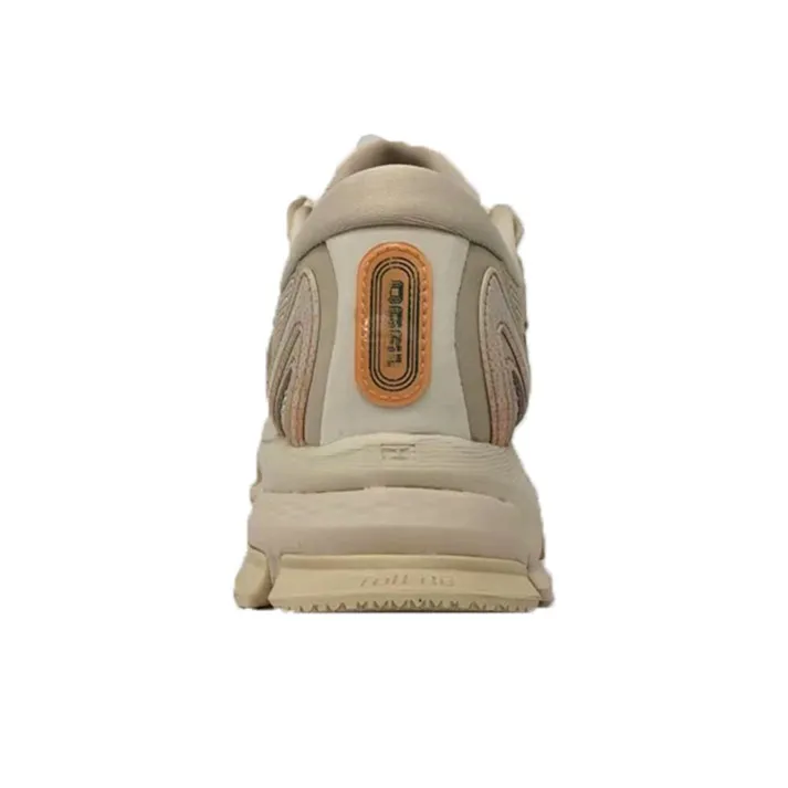 LiNing Cushioning Anti Slip And Wear Resistant Low Top Running Shoes Men's Khaki-2