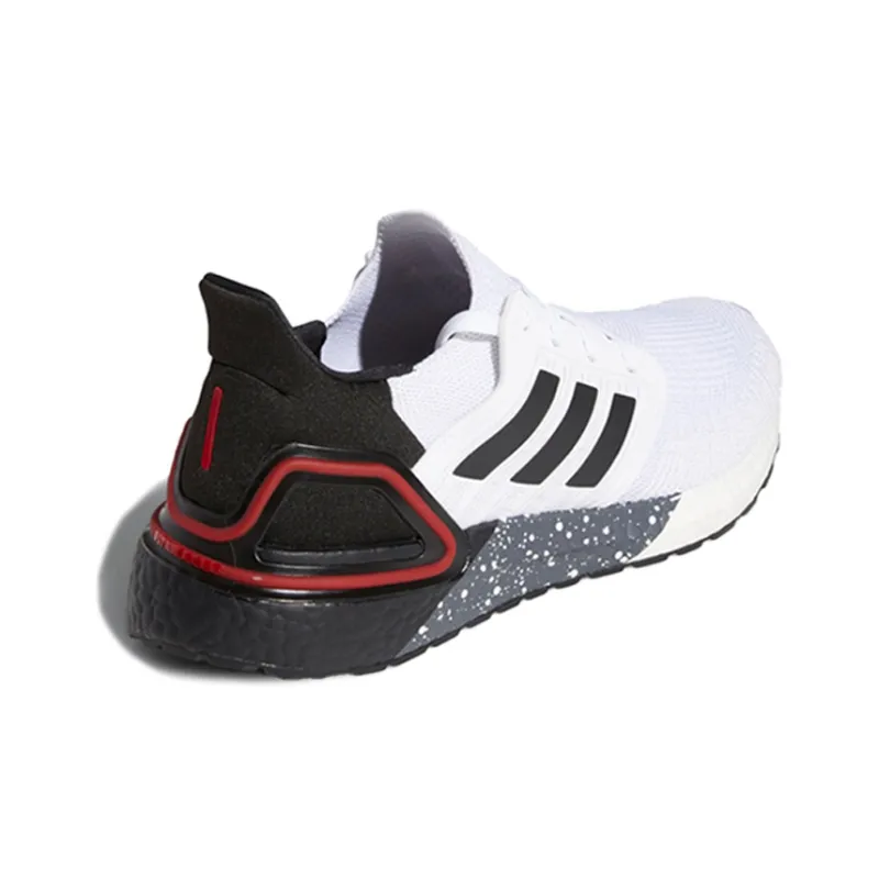 Adidas Ultra Boost 20 White Scarlet-3