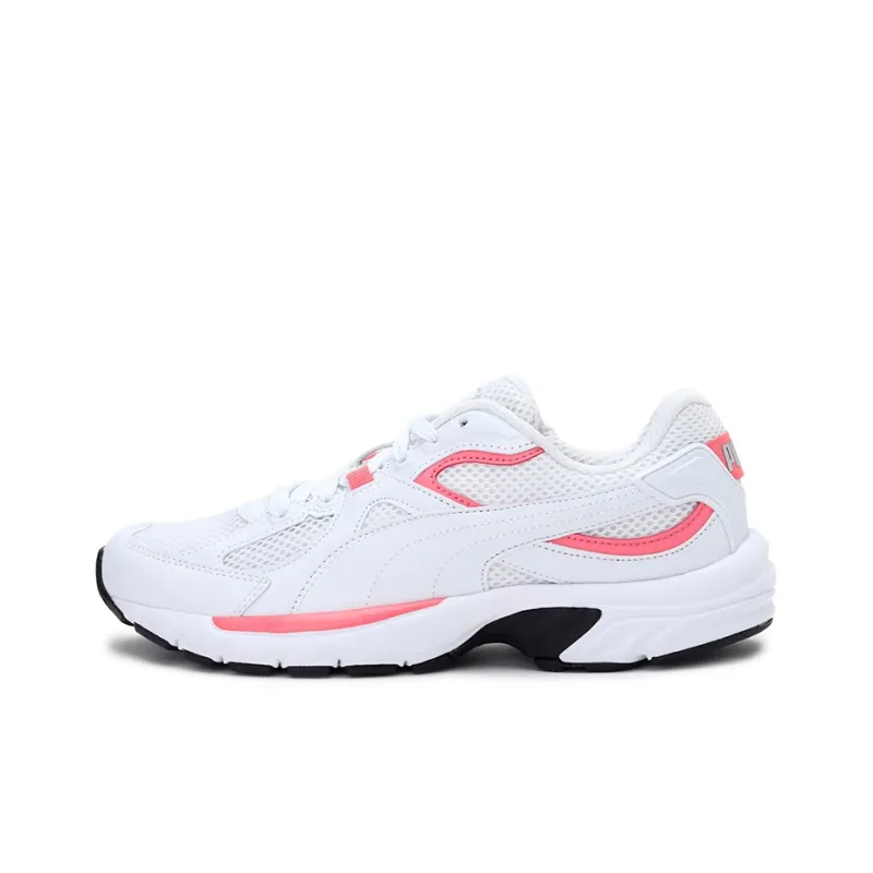 PUMA Axis Plus 90s SoftFoam Trainers White/Pink-0