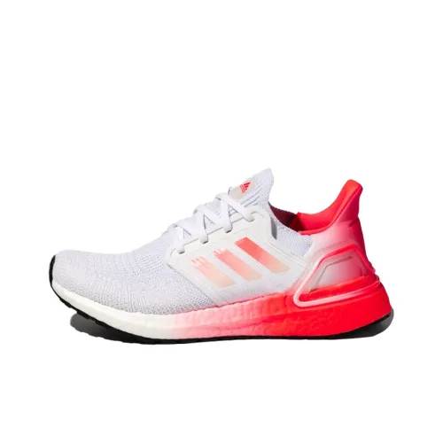 adidas Women's UltraBoost 20 'White Signal Pink'