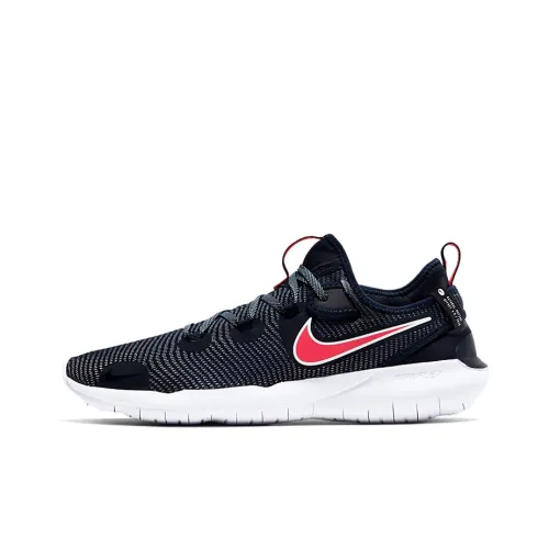 Nike Flex 2020 RN Running Shoes Men Low-Top Black/White Red