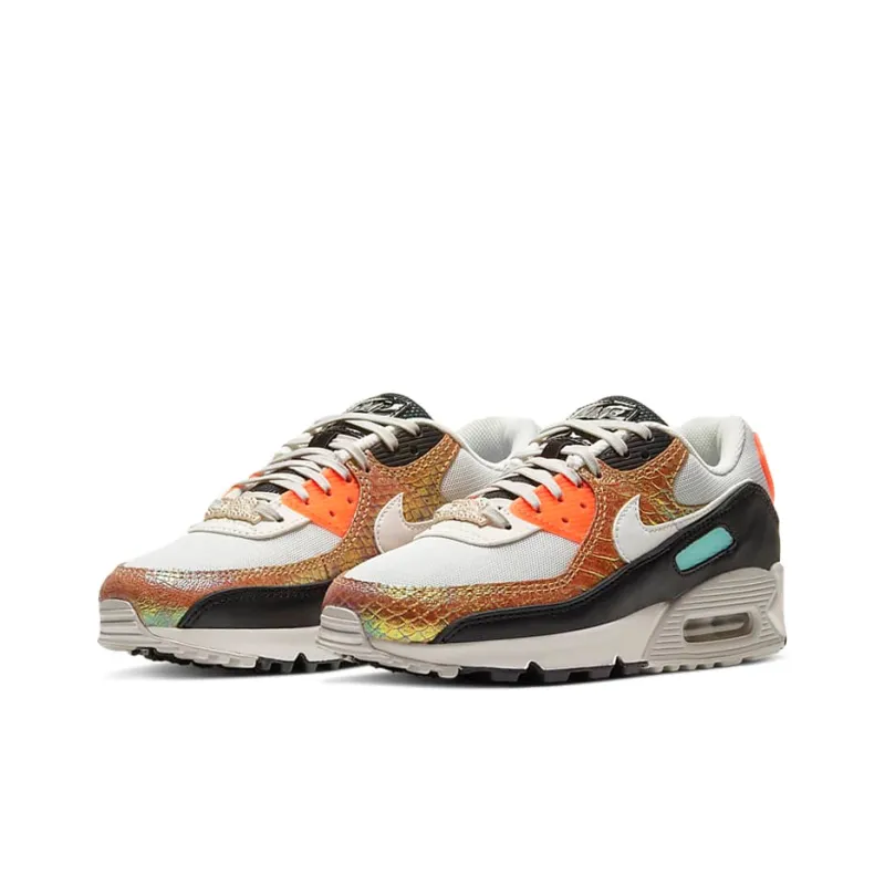 Nike Air Max 90 Gold Reptile Women's-2