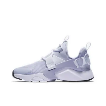 Nike Air Huarache Cushioning Lightweight Low Top Running Shoes Women's Oxygen Purple