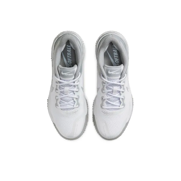 Nike Alpha Huarache Elite 3 Turf 'White Wolf Grey' Women's-3