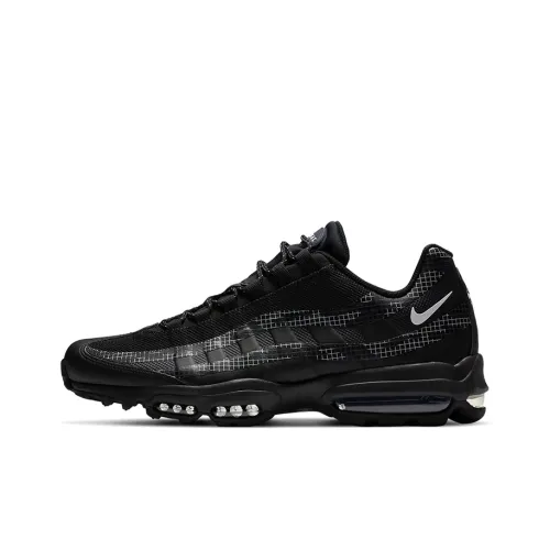 Nike Air Max 95 Running Shoes Men Low-Top Black/Silver