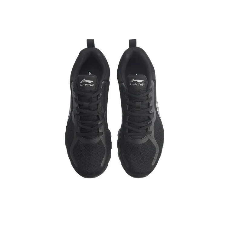 LiNing Move With Your Heart Cushioning Low Top Running Shoes Men's Standard Black-3
