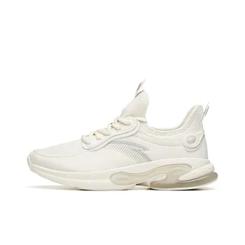Anta A Jelly Running Collection Low Top Running Shoes Women's Light Beige White
