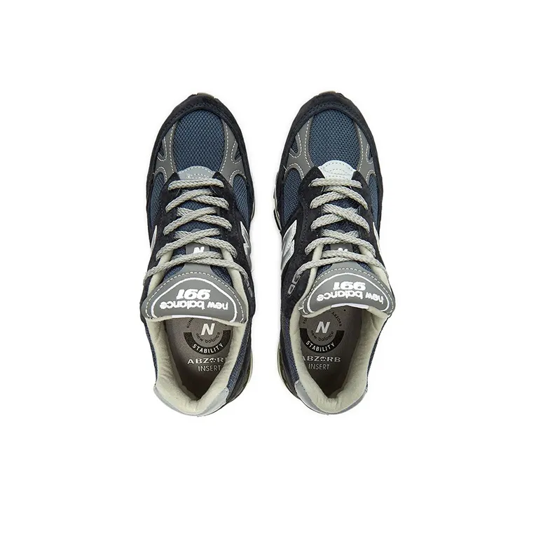 New Balance 991 MiUK Navy Women's-2