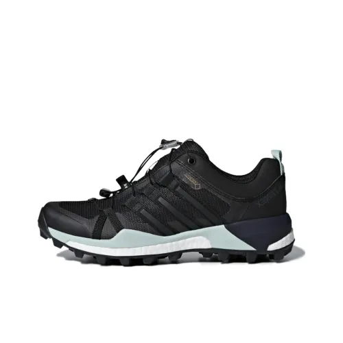 Adidas Terrex Skychaser Running Shoes Women's Low-Top Black/Green