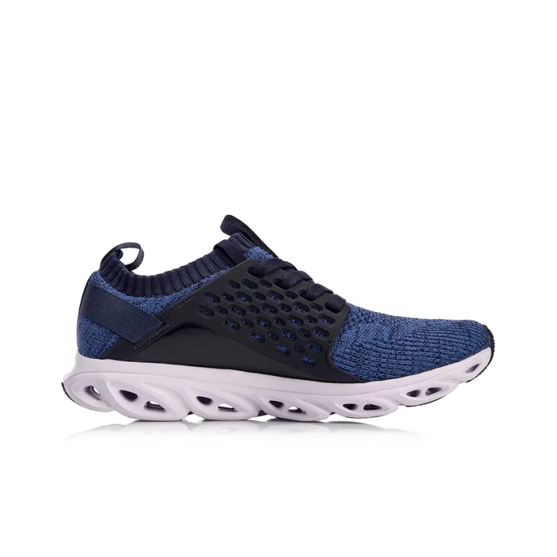 LINING Li Ning Arc Running Shoes Unisex Low-Top Black/Blue-1