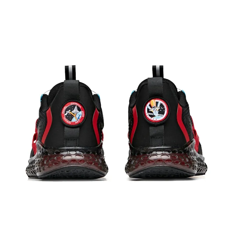 Anta Running Collection Low Top Running Shoes Women's Black Red-3
