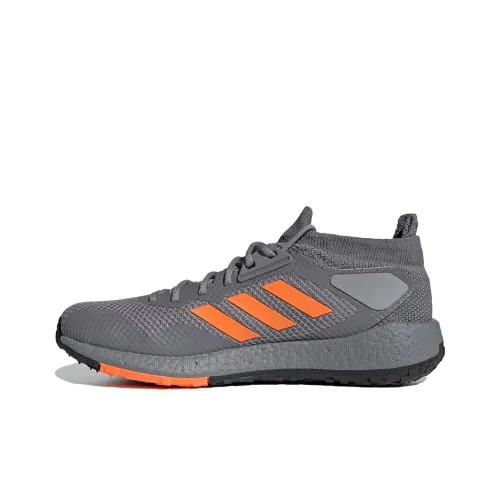 Adidas PulseBOOST Running Shoes Men Low-Top Gray/Orange