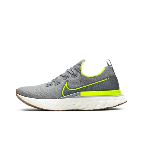 Nike React Infinity Run Particle Grey Volt