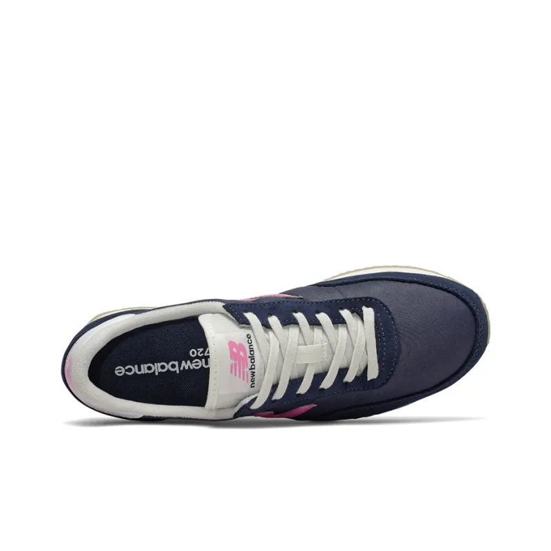 New Balance NB 720 Cushioning Low Top Running Shoes Women's Navy Blue & Pink-3