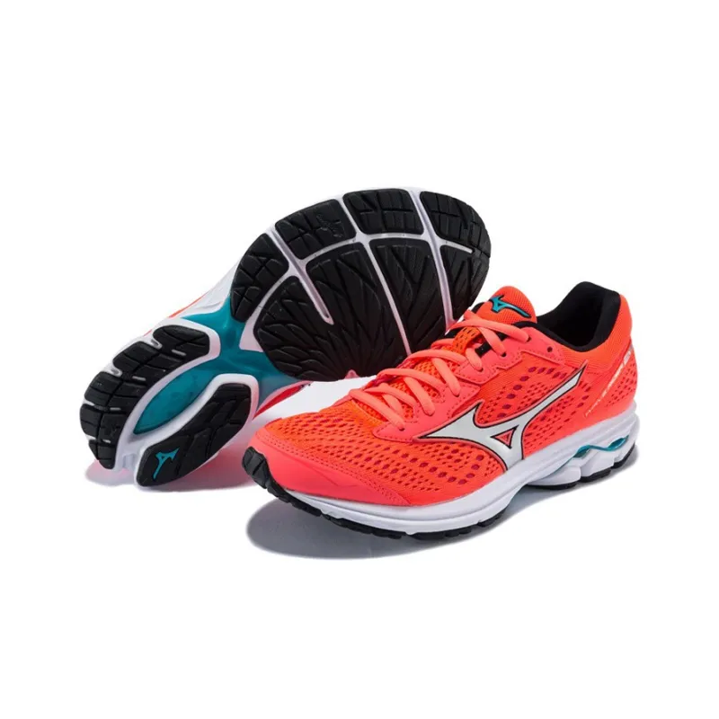 Mizuno Rider 22 Orange/Red Women's-5