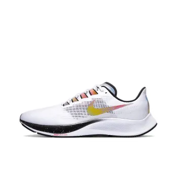 Nike Air Zoom Pegasus 37 White Multi Color Crimson