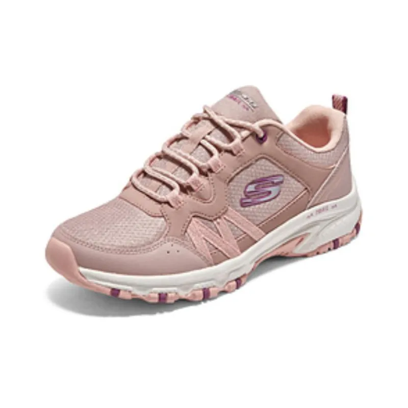 Skechers Hillcrest Anti Slip Wear Resistant Low Top Outdoor Shoes Women's Rose Red-2