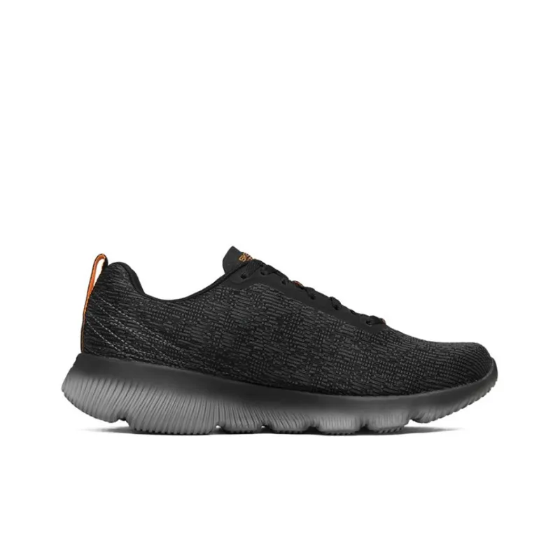 Skechers Go Run Focus Black/Orange/Grey-1