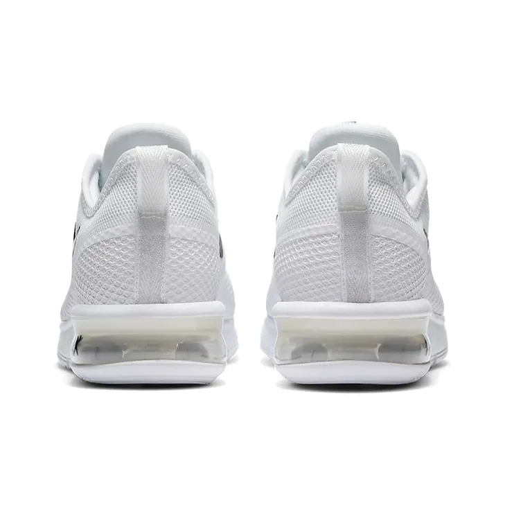 Nike Air Max Sequent 4.5 White Black Women's-4