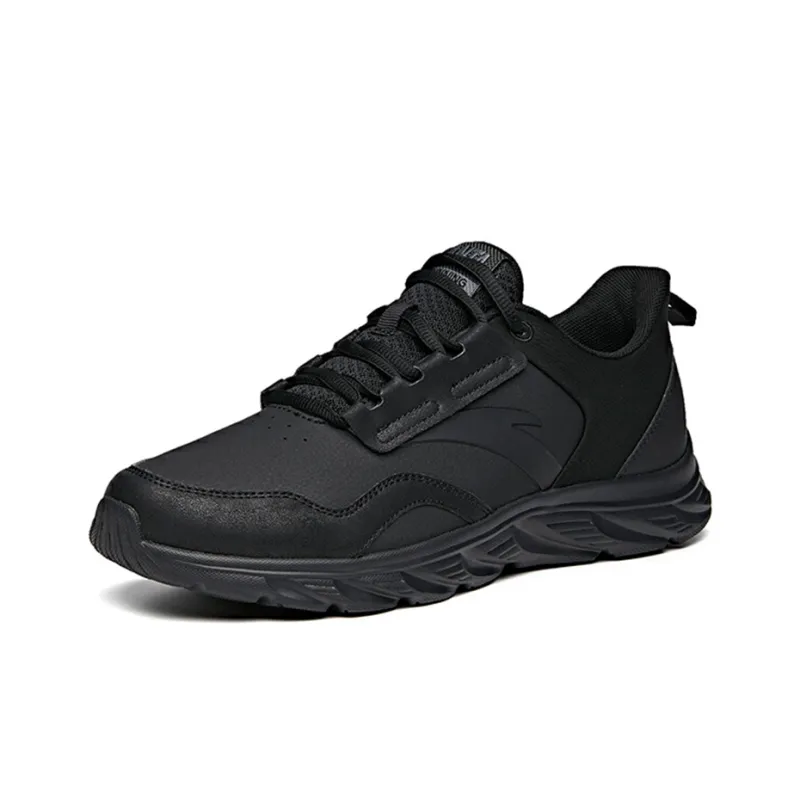 Anta Running Collection Wear resistant And Waterproof Low Top Running Shoes Men's Black-1