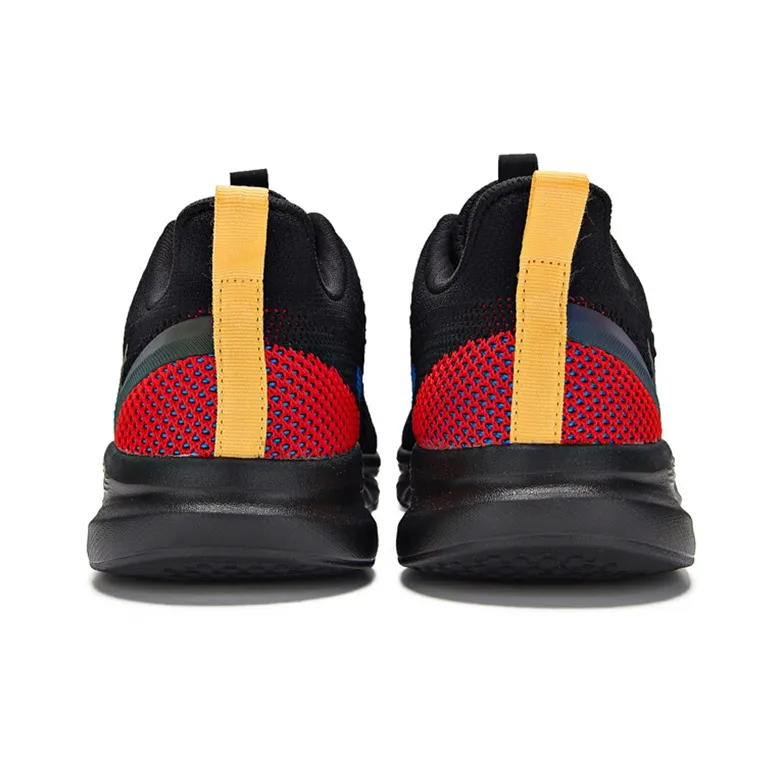 361° Running Shoes Men Low Top Black/Blue/Red-2