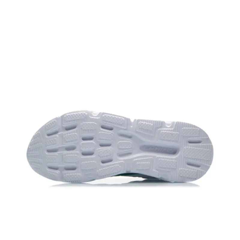 LiNing Li Ning Running Collection Durable Breathable Low Top Running Shoes Men's White-4