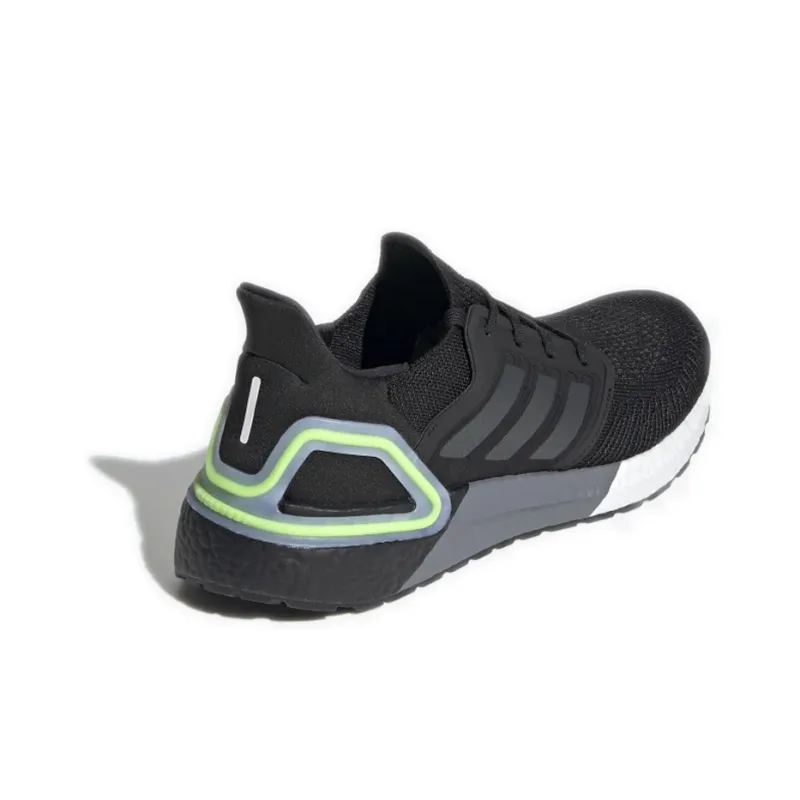 Adidas Ultra Boost 20 Core Black Signal Green-2