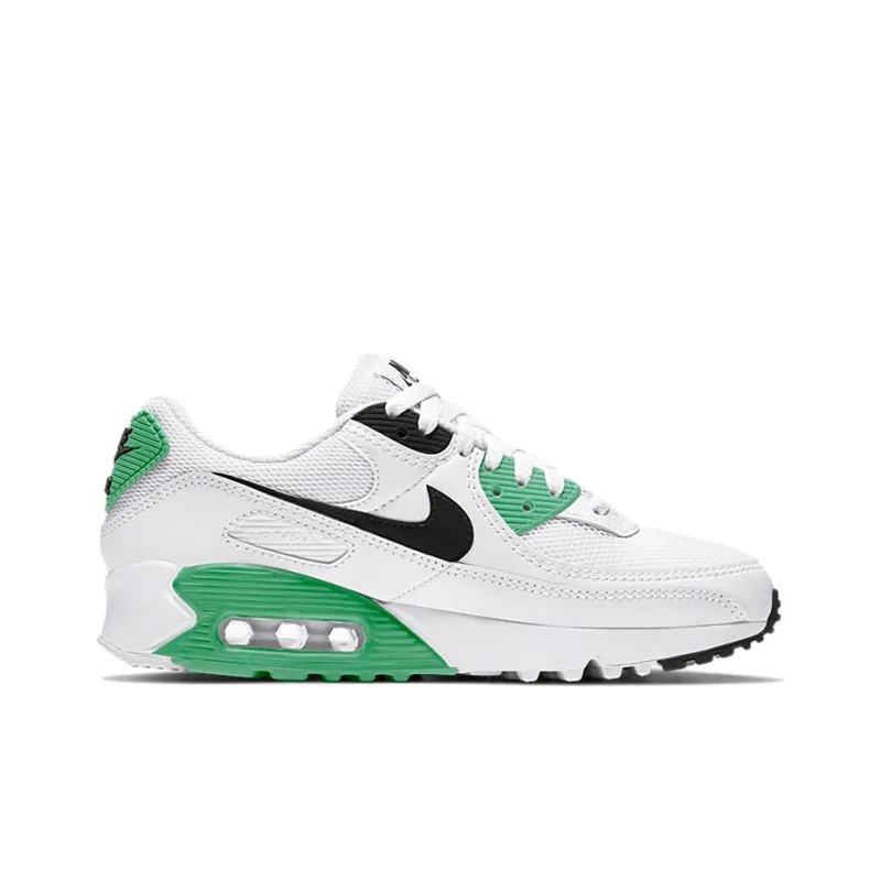 Nike Air Max 90 White Vapor Green Black Women's-1