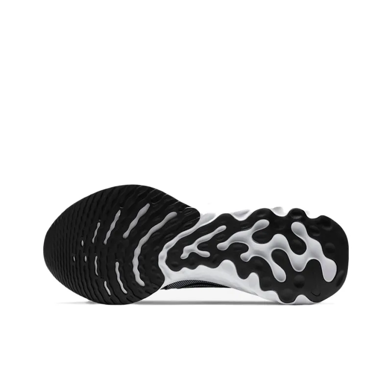 Nike React Infinity Run Flyknit Black White-5