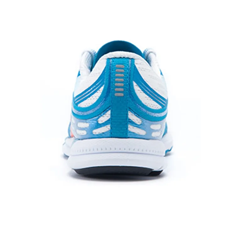361° Bio Speed Q Cube International Line Breathable Low-Top Running Shoes Women's Blue White-3