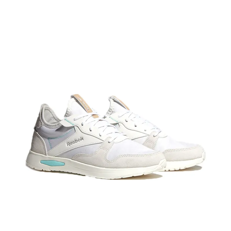 Reebok Running Shoes Women's Low Top Gray/White/Blue-2