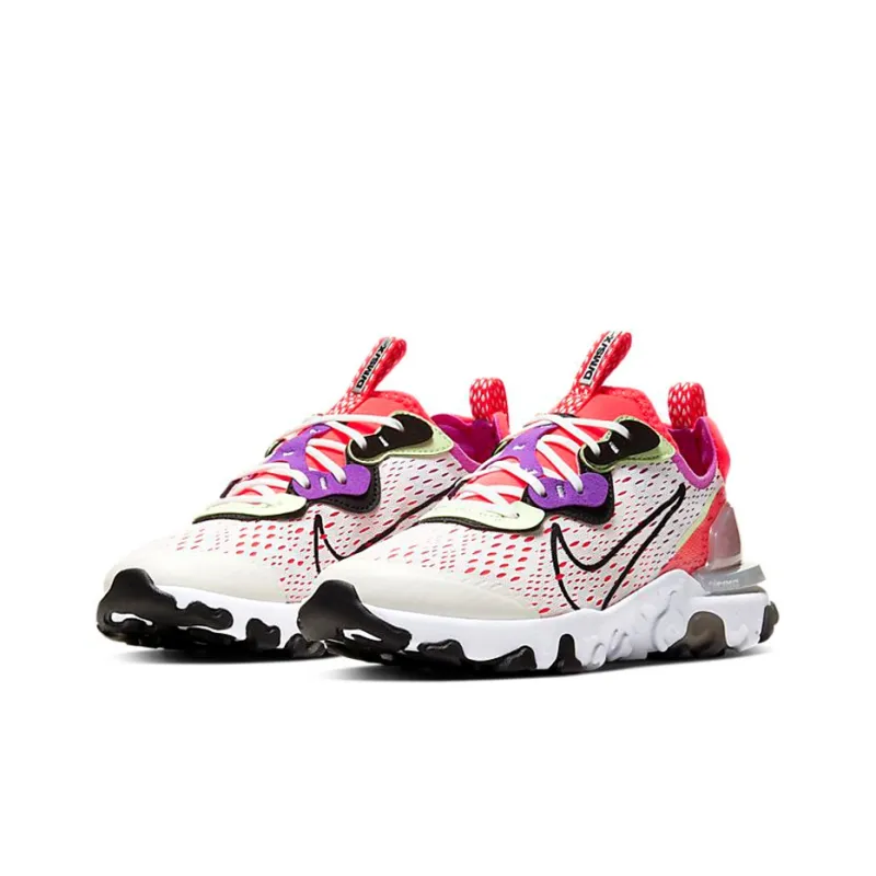 Nike React Vision Barely Volt Laser Crimson GS-2