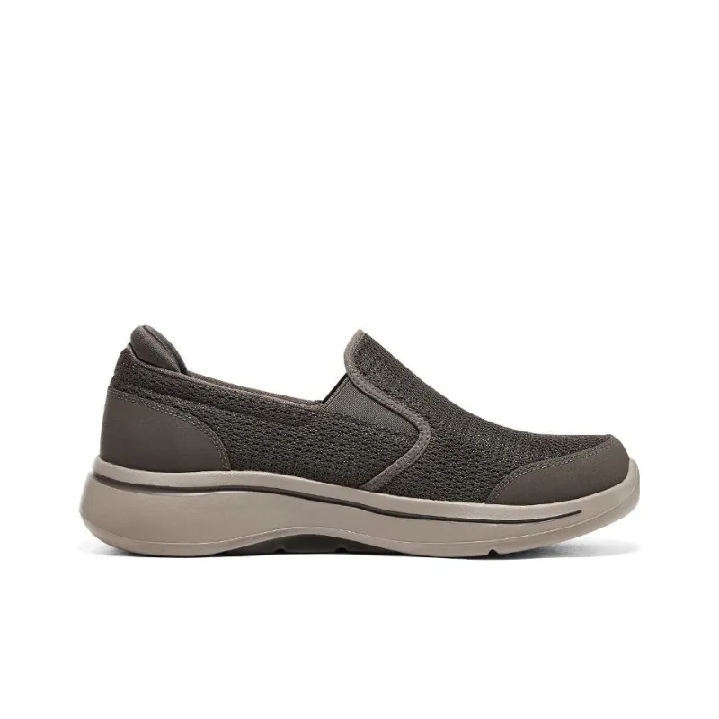 Skechers Go Walk Arch Fit Cushioning Anti Slip And Wear Resistant Low Top Running Shoes Men's Brown-1
