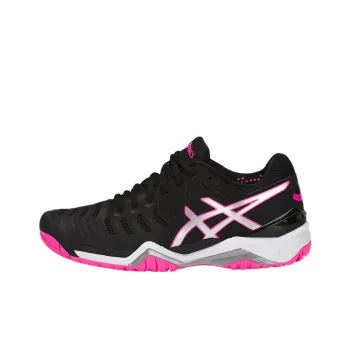 Asics Gel Resolution 7 'Black Silver Hot Pink' Women's