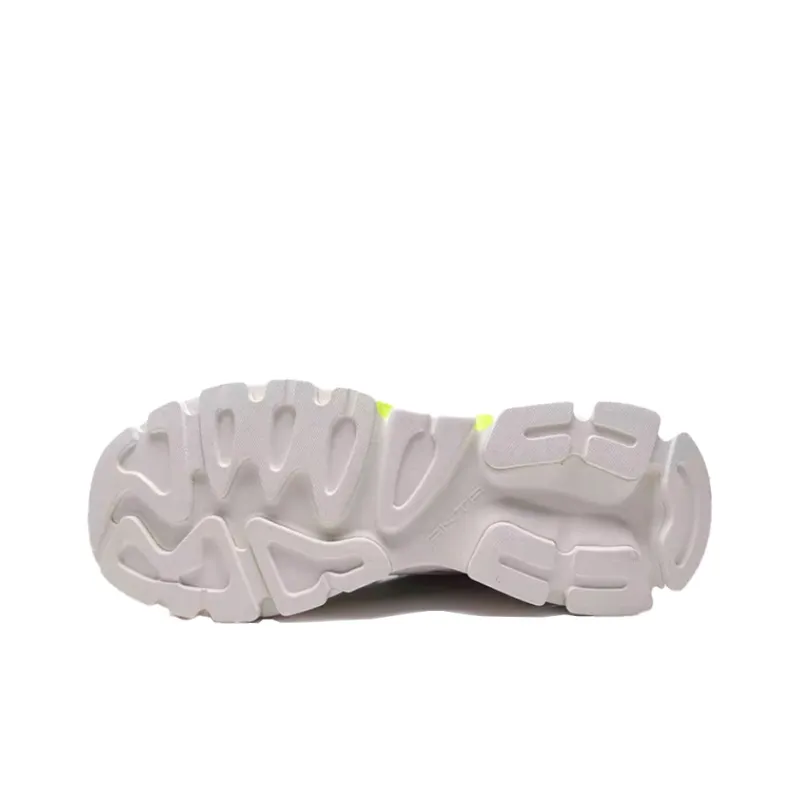 Anta Shock Absorbers With Slip Resistant And Abrasion Resistant Properties Low Top Running Shoes Men's White Green Blue-5