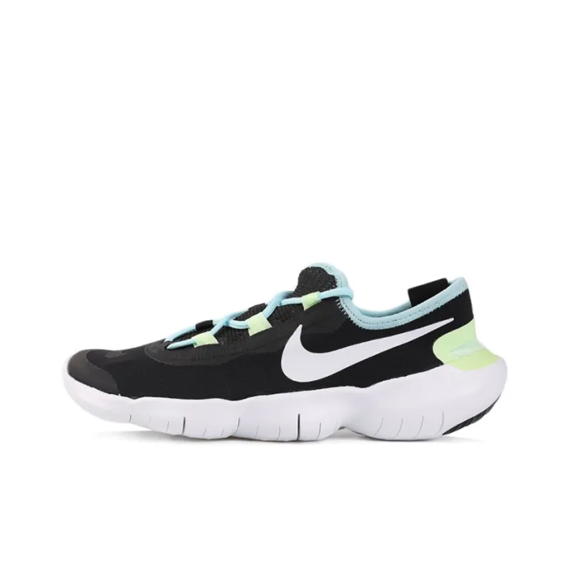 Nike Free Rn 5.0 Black/Blue Women's-0