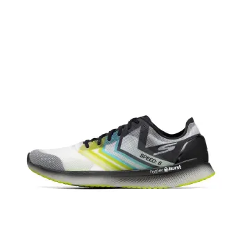 Skechers Speed 6 Hyper Low Top Running Shoes Unisex Black
