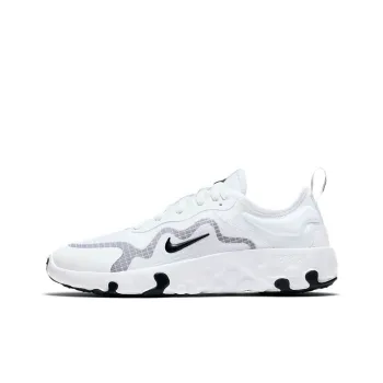 Nike Renew Lucent Cushioned Slip Resistant Lightweight Rebound Low Top Marathon Running Shoes Women's White Black