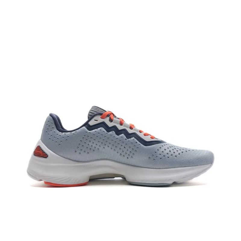 LiNing Arashi Cushioning Anti Slip And Wear Resistant Low Top Running Shoes Water Gray Green-1