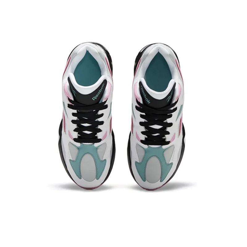 Reebok Aztrek 96 White/Pink Women's-4