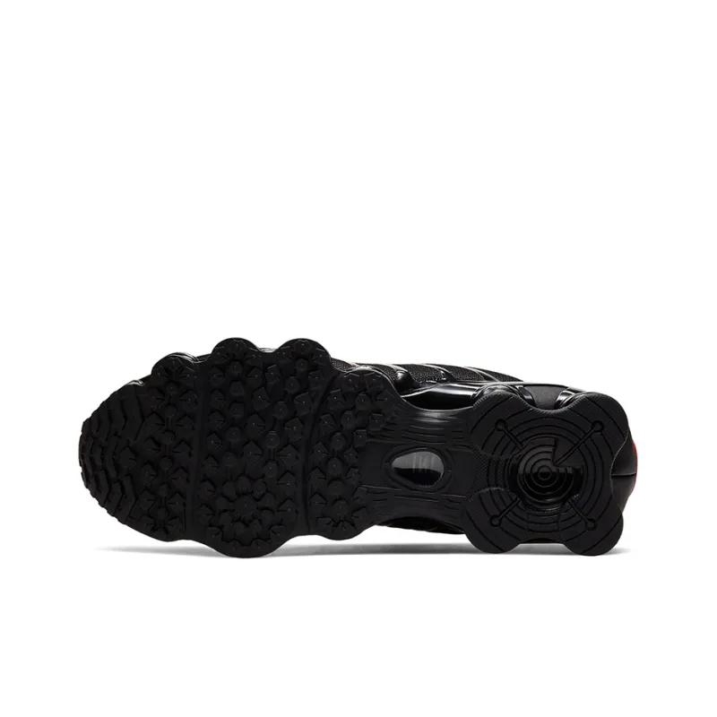 Nike Shox Tl Black Magma Orange-5