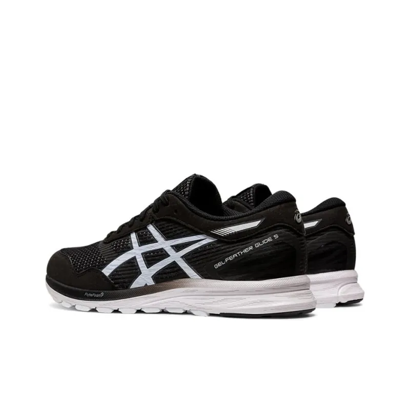 Asics Gel Feather Glide 5 2E Wide 'Black White'-3