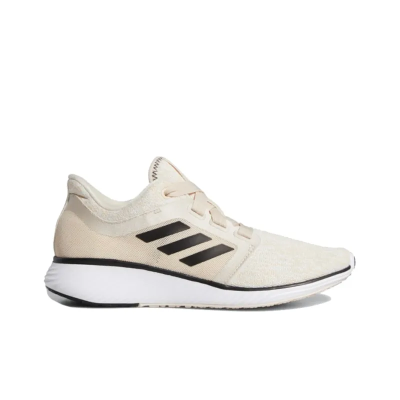 Adidas Edge Lux 3 Slip-Resistant Cushioning Low-Top Running Shoes Women's Beige White Black-1
