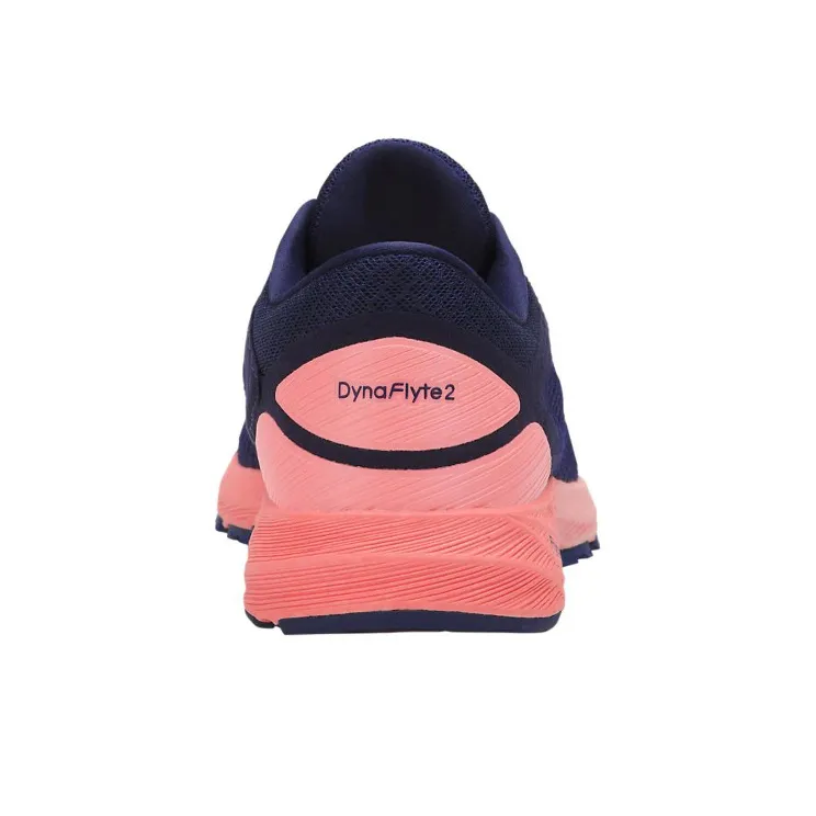 Asics Dynaflyte 2 Running Shoes Women's Low-Top Dark Blue/Pink-4