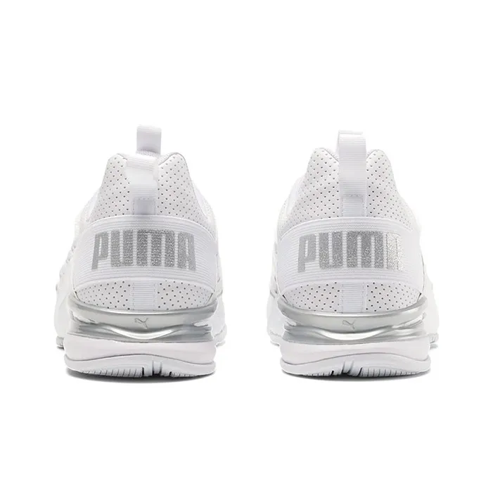 PUMA Axelion Perf 'White Silver'-3