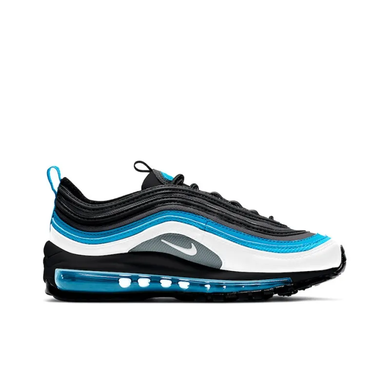Nike Air Max 97 White Black Aqua GS-1