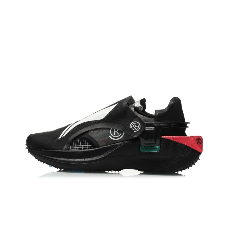 LiNing Low Top Running Shoes Men's Black-0