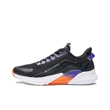 361° Rain Screen Low Top Running Shoes Men's Black Purple
